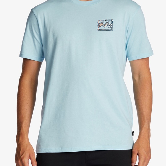 🌴Crayon Wave Short Sleeve T-Shirt 🌴 - Picture 1 of 7